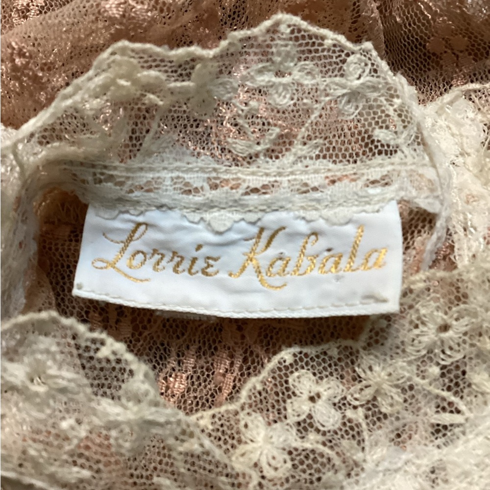 1970s Vintage Lorrie Kabala Lace Blouse - Picture 6 of 6